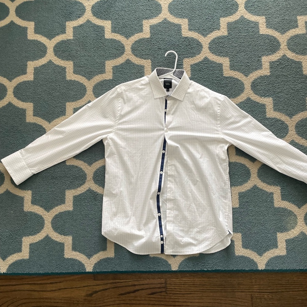 WRK Tailored Fit Dress Shirt with pattern
